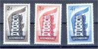 LUXEMBOURG 1956 COMPLETE SET 1956 NEVER HINGED, F/VF **! - Nuovi