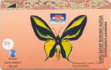 PAPILLON Butterfly SCHMETTERLING VlinderTelecarte (29) - Papillons