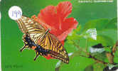 PAPILLON Butterfly SCHMETTERLING VlinderTelecarte (199) - Papillons