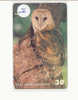 HIBOU Owl EULE Uil  Telecarte (19) - Arenden & Roofvogels