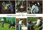 Carte Postale De Suisse   Gruyères  Fabrication Du Fromage - Gruyères