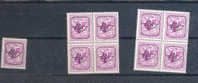 Belgie Ocb Nr : Lot Uit Reeks 60 V796 Wit Papier ** (zie Scan) Potloodstreep Op 1 Zegel - Tipo 1967-85 (Leone E Banderuola)