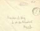 Brief In S.M. Libramont Naar Brussel Met In Kader "PALISEUL" 1946. - Guerre 40-45 (Lettres & Documents)