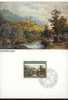 Liechtenstein Lot 3 CM 1er Jour FDC 150° Anniversaire Naissance Du Peintre Paysagiste Menziguer- Vaduz Bendern ... - Maximumkarten (MC)