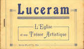 LUCERAM (O6). L´Église Et Son Trésor Artistique. Bel Album 10 Cartes. - Lucéram