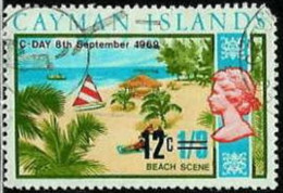 CAYMAN ISLANDS..1969..Michel # 235...used. - Iles Caïmans