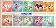 HONGRIE / Hungary  1964  Olympic Games Tokio   10v.-MNH - Sommer 1964: Tokio