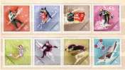 HONGRIE / Hungary 1968  Olympic Games – Grenoble  8 V.-MNH - Winter 1968: Grenoble