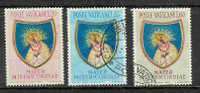 Vatican City-1954 End Of Marian Year  Used Set - Gebraucht