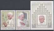 1979 POLOGNE  2453-53+ PA 83** Série Complète + Bloc Jean-Paul II - Nuevos