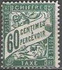 France 1921 Michel Taxe 49 O Cote (2008) 0.75 € Duval Chiffre Sur Bande - 1859-1959 Oblitérés