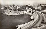 3 Cartes Corniche,Petit Nice,Fontaine Cantini,Vue Aérienne Du Port Et De La Ville - Endoume, Roucas, Corniche, Spiaggia