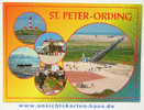 D 3417 - St. Peter-Ording - Color MBk, Gelaufen Mit Sondermarke - St. Peter-Ording