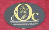 Plaque émaillée "VIN PAYS D'OC" - Other & Unclassified
