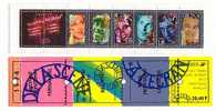 CARNET NON PLIE NEUF  : ARTISTES FRANCAIS 1994. - Commemoratives