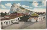 Gibraltar: Rock From La Linea. Old And Vintage Postcard - Gibraltar