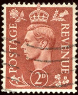 Pays : 200,5 (G-B) Yvert Et Tellier N° :   254 B (o)  Filigrane K  Renversé - Usati