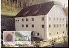 Liechtenstein Lot 2 CM 1er Jour FDC Musées - Archéologie Histoire - Cartes-Maximum (CM)