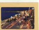 06 - Nice - Promenade Des Anglais (effet De Nuit) - CPA Couleur Non Voyagé - Ed Munier N° 53 - Nice By Night