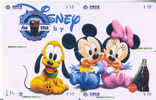 4 Puzzle DISNEY De Télécartes And Coca Cola.  4 Phonecards DISNEY In Puzzle And Coca Cola. (22) - Puzzles