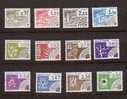 PREO  : 12  TIMBRES NEUFS SANS CHARNIERES  ( LOT.2 ) - 1964-1988