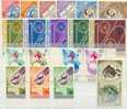 Burundi Reeksen MNH 49/51 + 52/53 + 58/61 + 64/68 + 69/74 - Unused Stamps