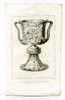 - "COUPE D´AGATHE DU IXe S. CONSERVEE A LA B. Rale". GRAVURE SUR ACIER DU XIXe S. - Andere & Zonder Classificatie