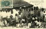 SENEGAL .  AFRIQUE OCCIDENTALE -  SENEGAL .   CHEF INDIGENE ET SA SUITE . - Dahome