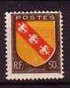 M2734 - FRANCE Yv N°756 ** - 1941-66 Coat Of Arms And Heraldry