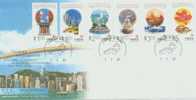 FDC ----  1997 ---- HONGKONG RETURN CHINA ---- FIRST SET STAMP --- G --- - Otros & Sin Clasificación