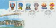 FDC ----  1997 ---- HONGKONG RETURN CHINA ---- FIRST SET STAMP --- H --- - Andere & Zonder Classificatie