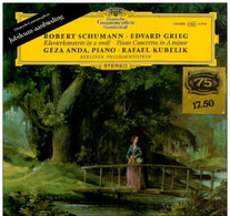 * LP * SCHUMANN & GRIEG: KLAVIERKONZERTE IN A-MOLL - BERLINER PHILHARMONIKER / GÉZA ANDA - Klassik