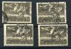 Centenaire Timbre 1949  810A  = =  4 Oblitérés Sans Défaut - Used Stamps