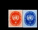 C1167 - Nations Unies 1958 - Yv.no.60/1 Neufs** - Nuovi