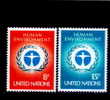 Nations-Unies Yv.no.222/3 Neufs** - Andere & Zonder Classificatie