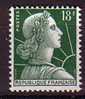 M2869 - FRANCE Yv N°1011 ** - 1955-1961 Marianne Of Muller