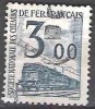 France 1960 Yvert Colis Postaux 43 O Cote (2012) 2.00 Euro Locomotive électrique - Usados