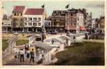 CPA.   BREDENE S/ MER.    Rue De La Chapelle.  1953.  (animée) - Bredene