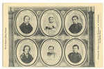 PONTMAIN  53  Portraits Des Enfants Témoins De L´évènement JB Lebossé,A Boitin, J Et E Barbedette, F Richer, E Friteau - Pontmain