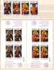 BULGARIA / Bulgarie   1989  ICONS    4 V.+ 4 S/S -imperf.+stamp Of Booklet -MNH - Religieux