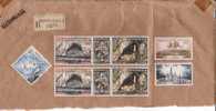 MONACO USED COVER YVERT 496, 497, 498 (2), PA 66, 69, 70 €32.30 - Marcophilie