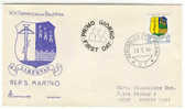 San Marino - Busta Fdc Con Serie Completa: XIV Torneo Della Balestra - Briefe U. Dokumente