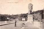 BELGIUM USED POST CARD 1908 SOUVENIR DE LA GILEPPE - Gileppe (Barrage)