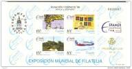 ESPO59-L1004THC.Hoja..Prueba Oficial.Aviacion Y Espacio.EXPAMER 1996.(Ed P.O.59.) LUJO - Commemorative Panes