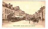 PACY Sur EURE Rue Ed. Isambard, Jour De Marché(Belle Animation, Café De L´Hôtel Wolf) - Pacy-sur-Eure