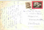 Vatican City-1961 Postcard Sent To England - Briefe U. Dokumente