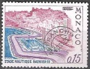Monaco 1967 Michel 869 O Cote (2008) 0.50 Euro Stade Nautique Rainier III - Used Stamps