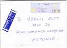 GOOD Postal Cover FRANCE - ESTONIA 2006 - Postage Paid 0,60 (28) - 2000 « Avions En Papier »