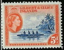 GILBERT & ELLICE ISLANDS..1956..Michel # 64...MLH. - Isole Gilbert Ed Ellice (...-1979)