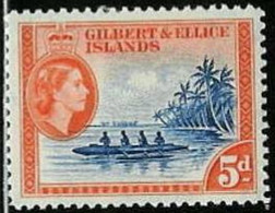 GILBERT & ELLICE ISLANDS..1956..Michel # 64...MLH. - Gilbert & Ellice Islands (...-1979)